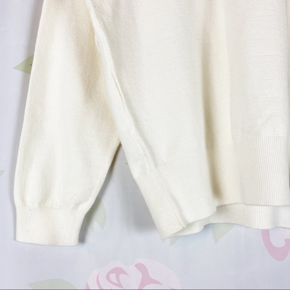NEW Workshop Republic Clothing Imagine Embroidered Sweater L - Picture 4 of 9